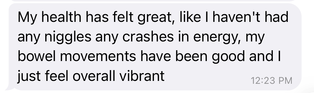 Client message