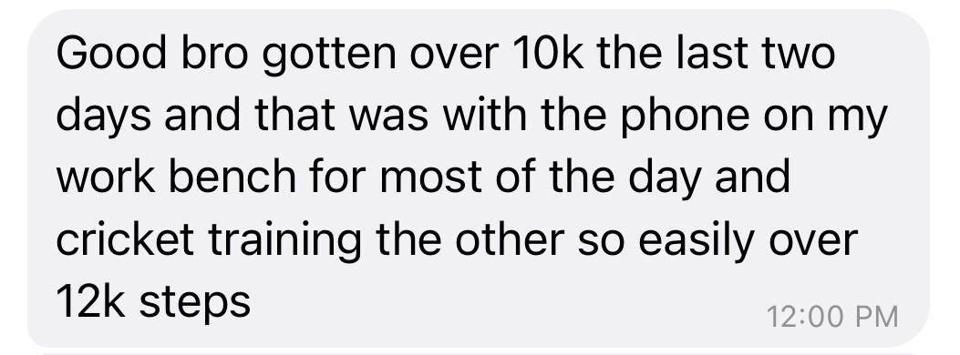 Client message