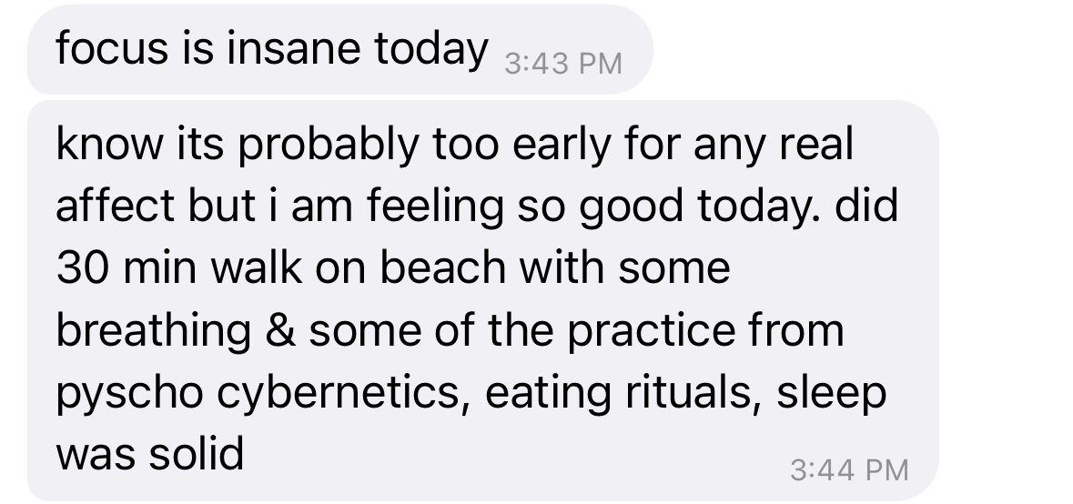 Client message
