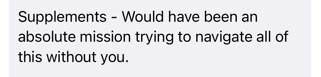 Client message