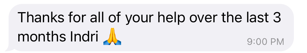 Client message