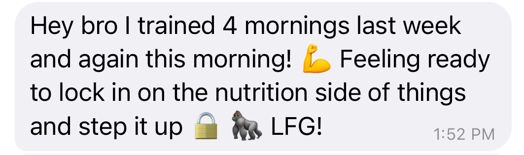 Client message