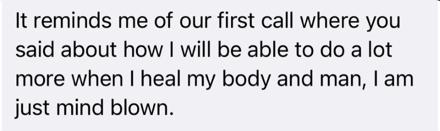 Client message
