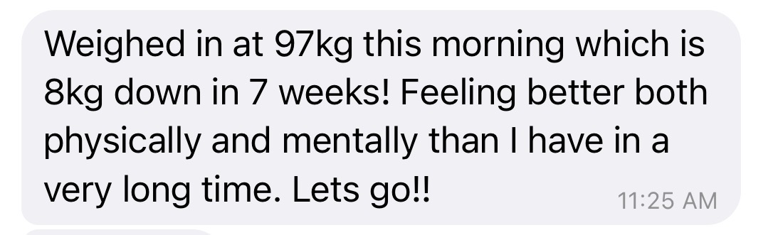 Client message