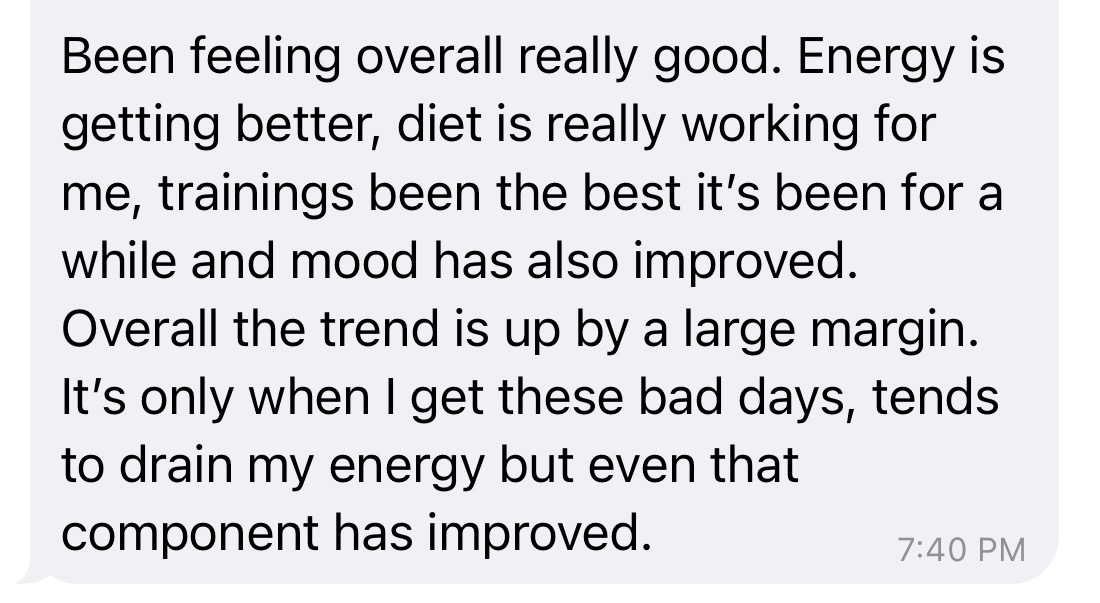Client message