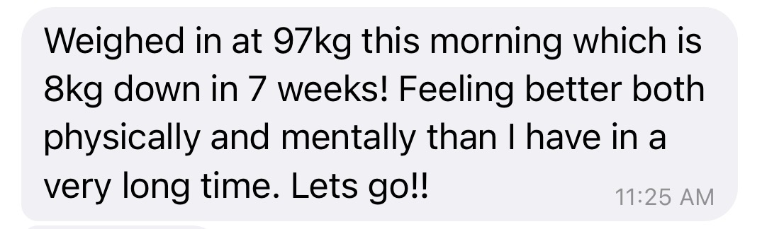 Client message