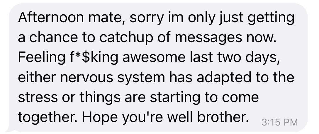 Client message