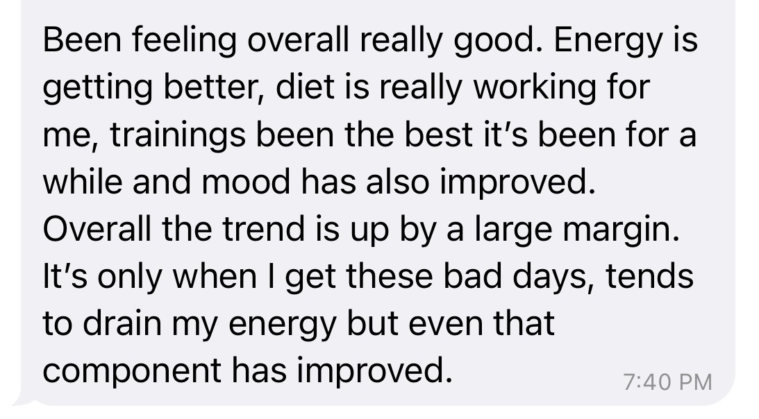 Client message