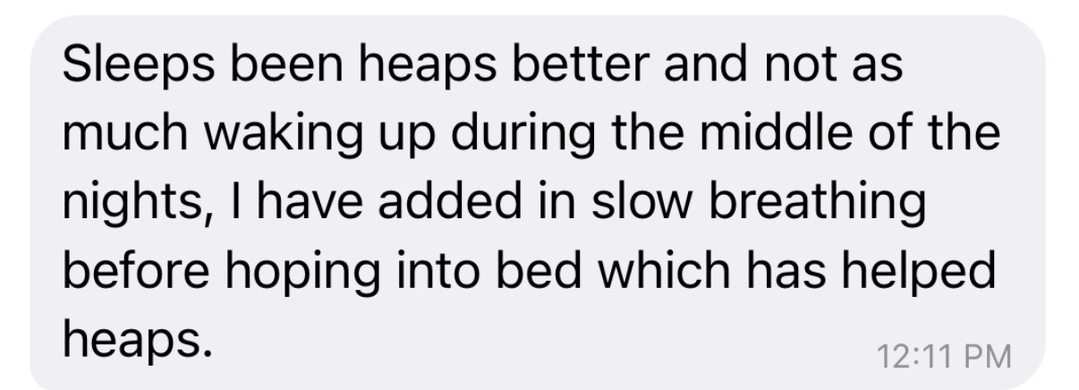 Client message