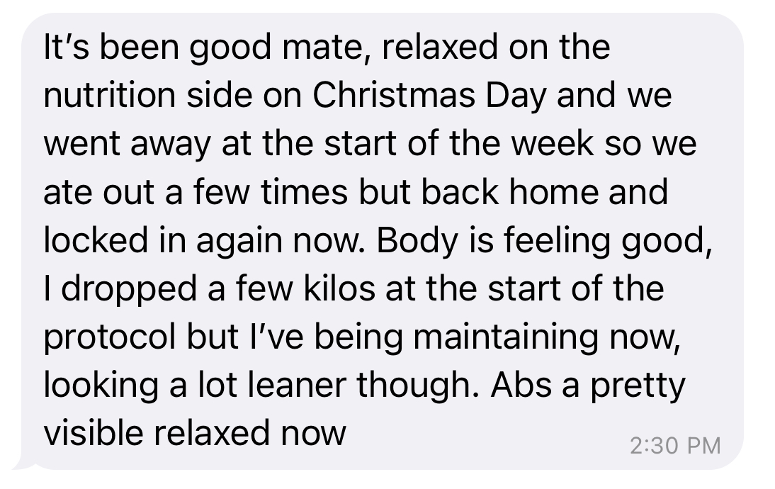 Client message