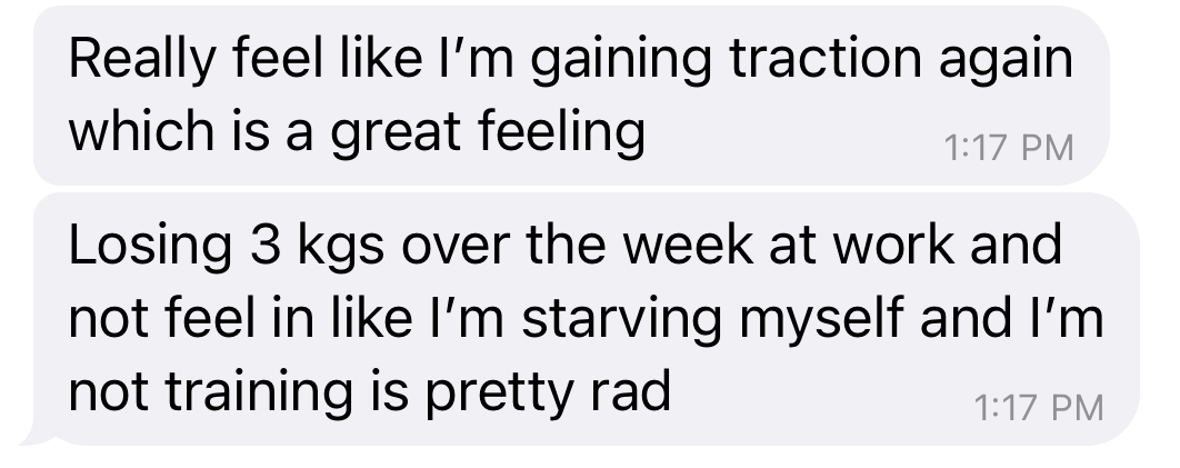 Client message