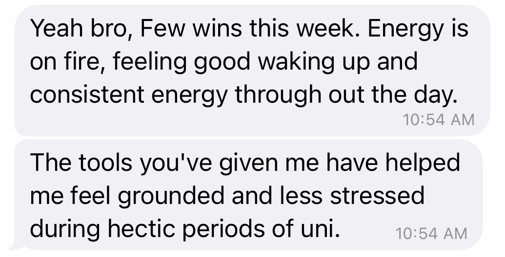 Client message
