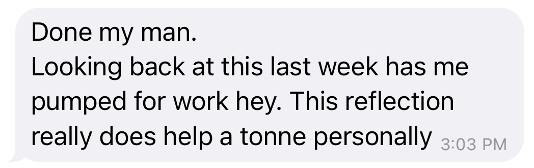 Client message