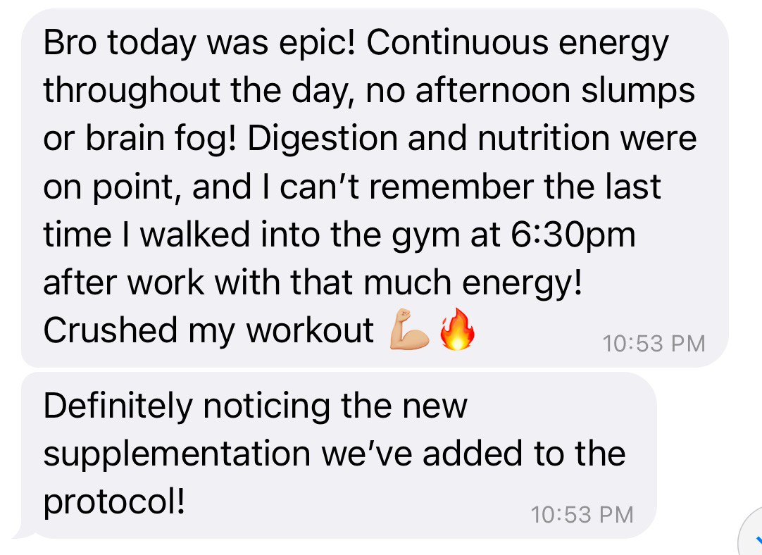 Client message