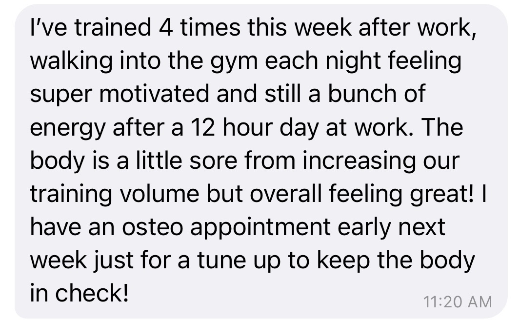 Client message