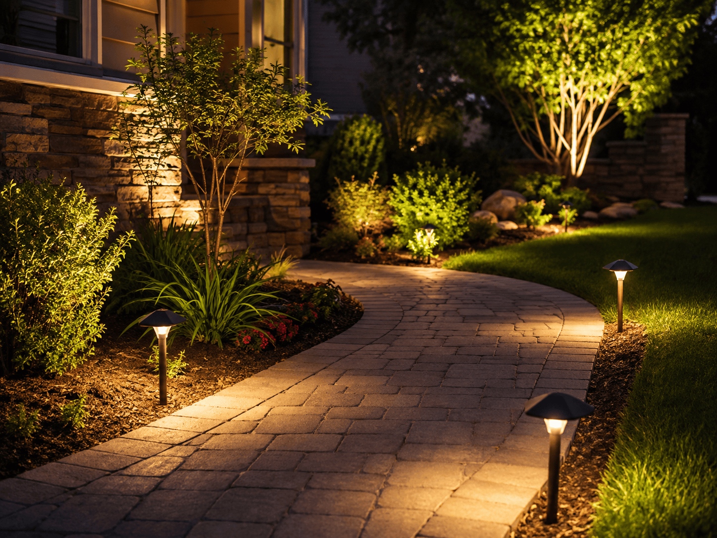 Santa Monica Landscaping Lighting