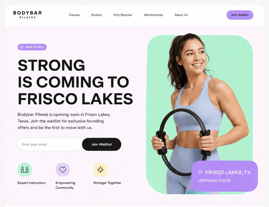 Stronger Starts Here, Funnels