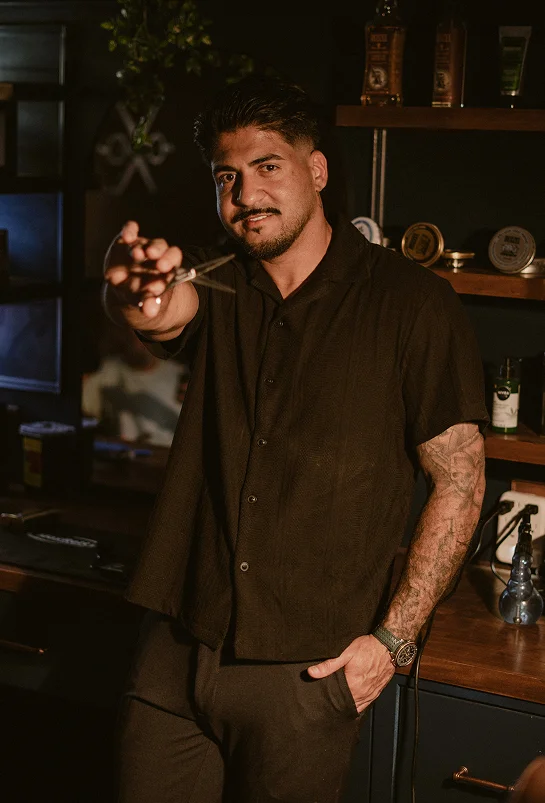 David Costa master barber San Diego