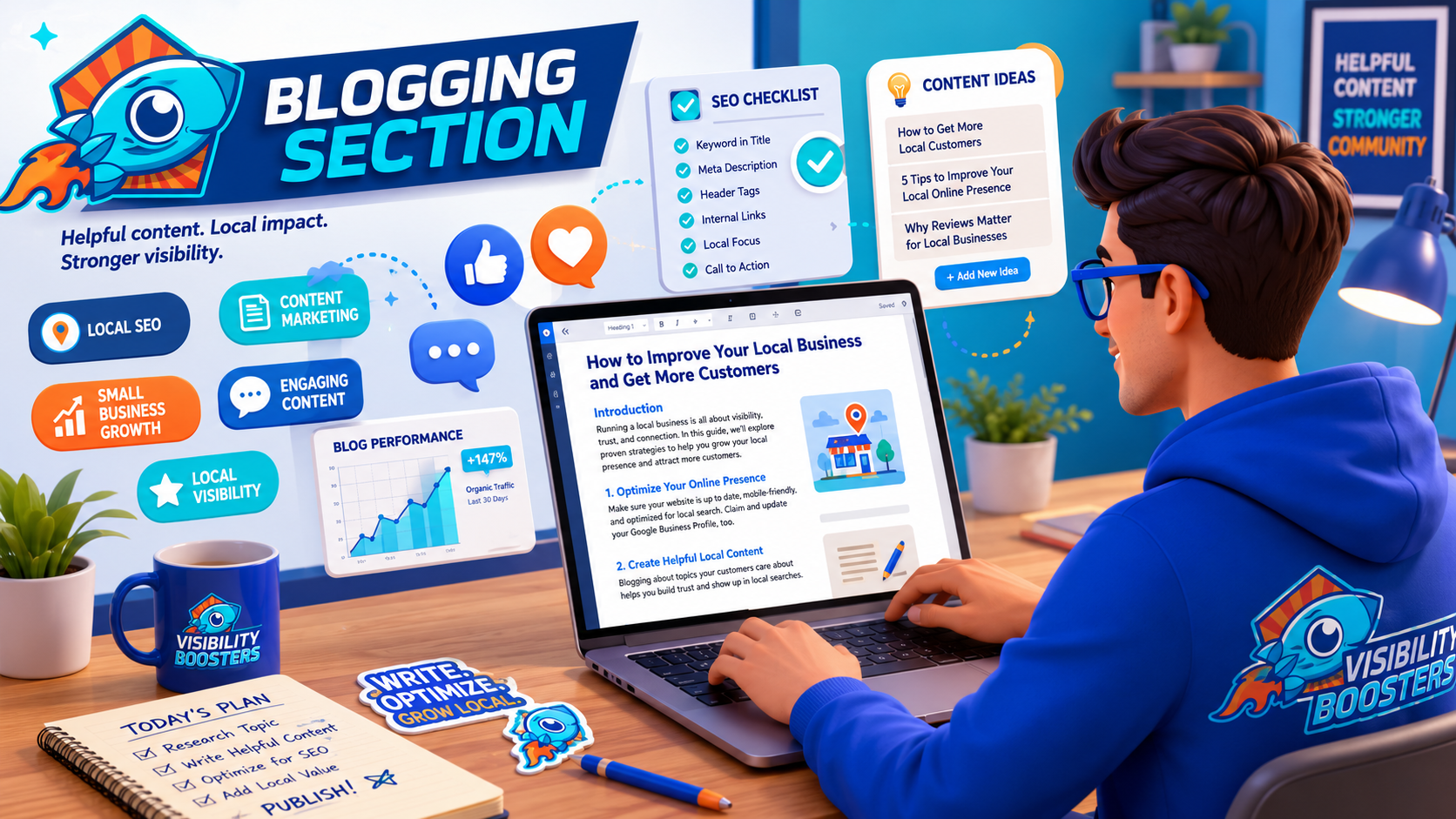 Blogging Builds SEO Authority and Customer Trust Blogging Builds SEO Authority and Customer Trust