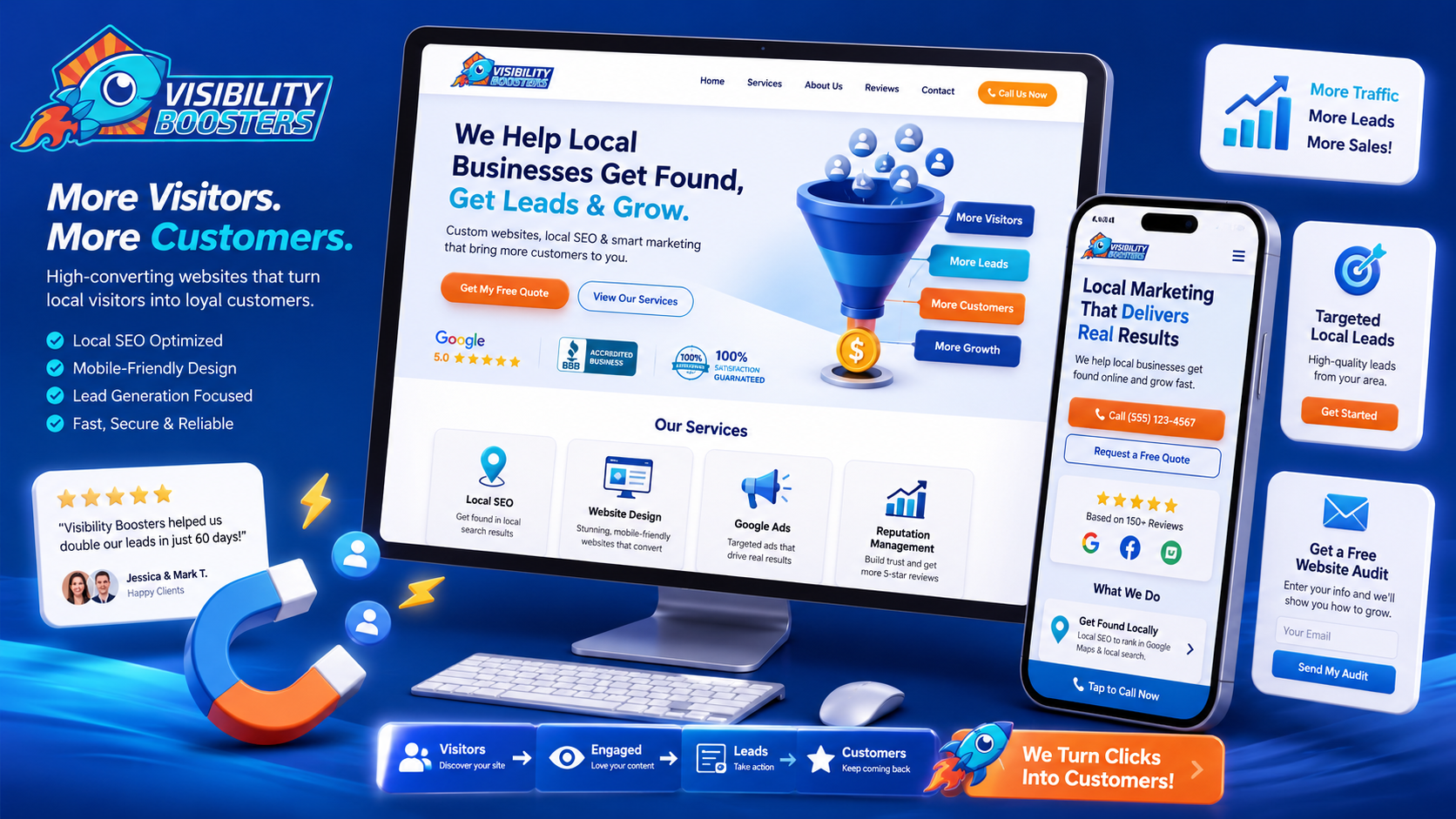 Your Website Should Turn Visitors Into Leads Your Website Should Turn Visitors Into Leads