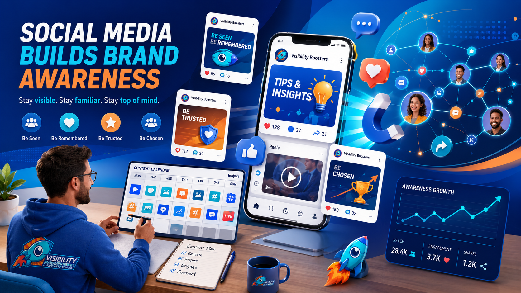 Social Media Supports Brand Awareness Social Media Supports Brand Awareness