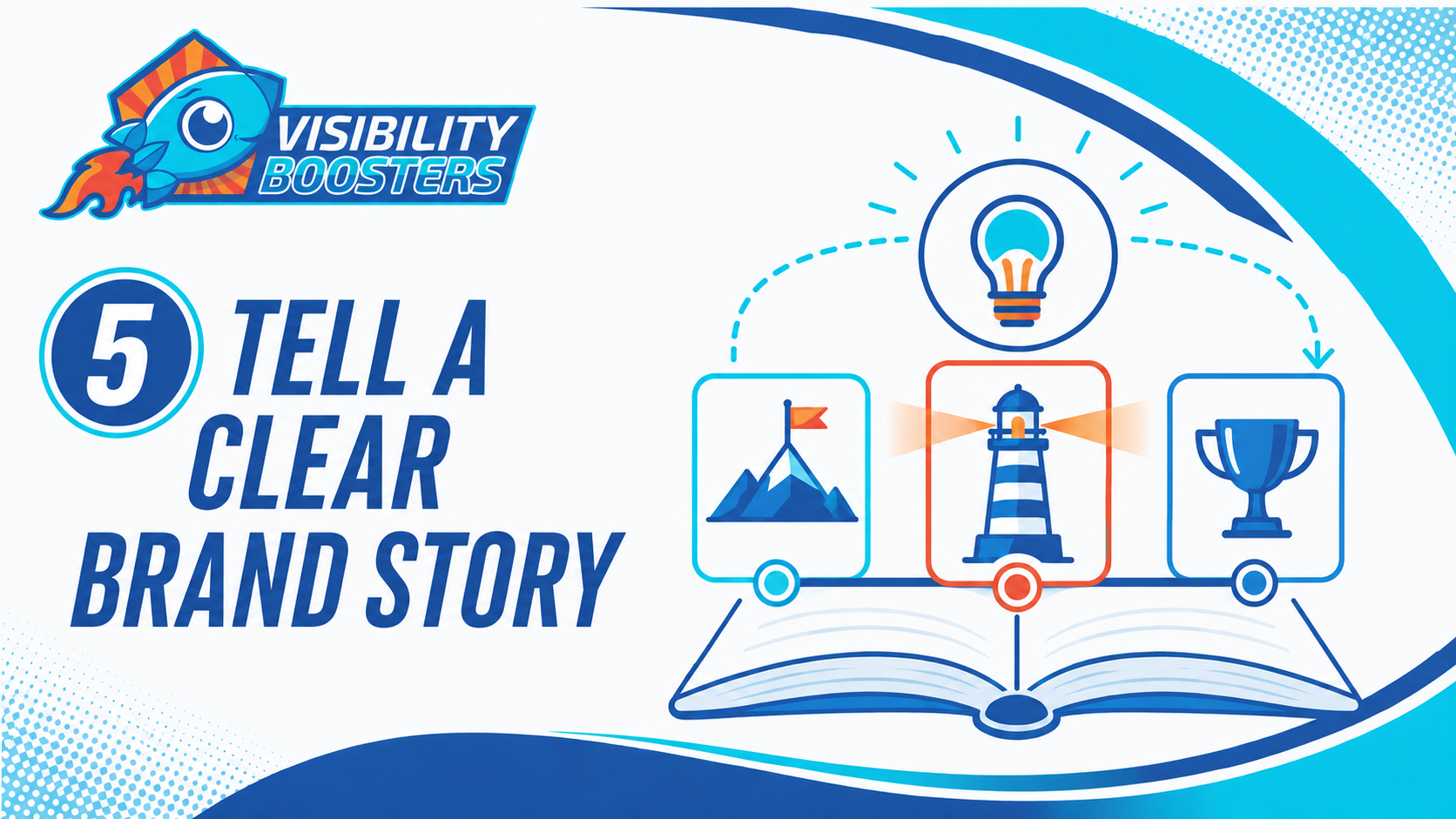 Tell a clear brand story focused on customer needs and business values - Visibility Boosters