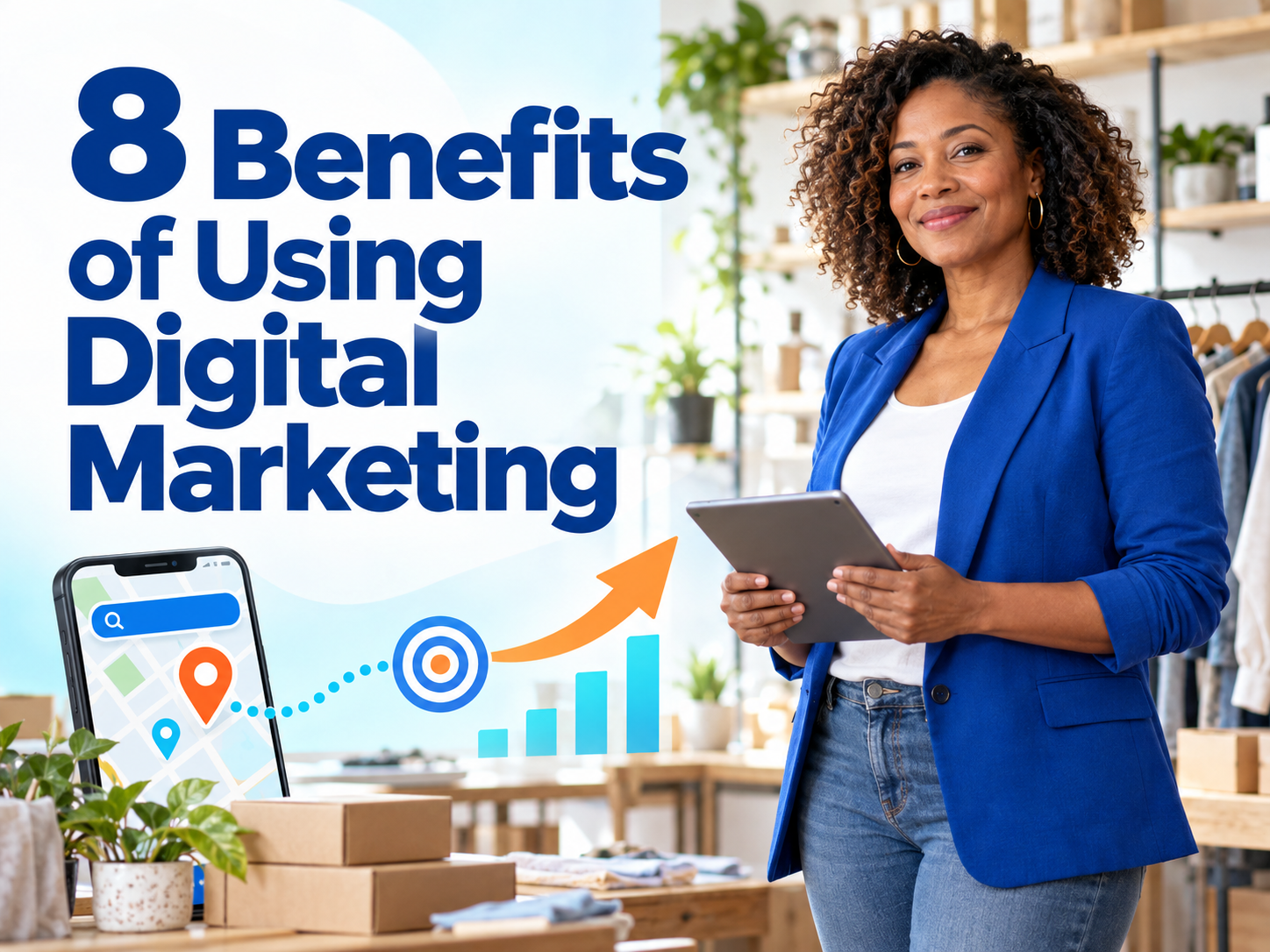 8 Benefits of Using Digital Marketing