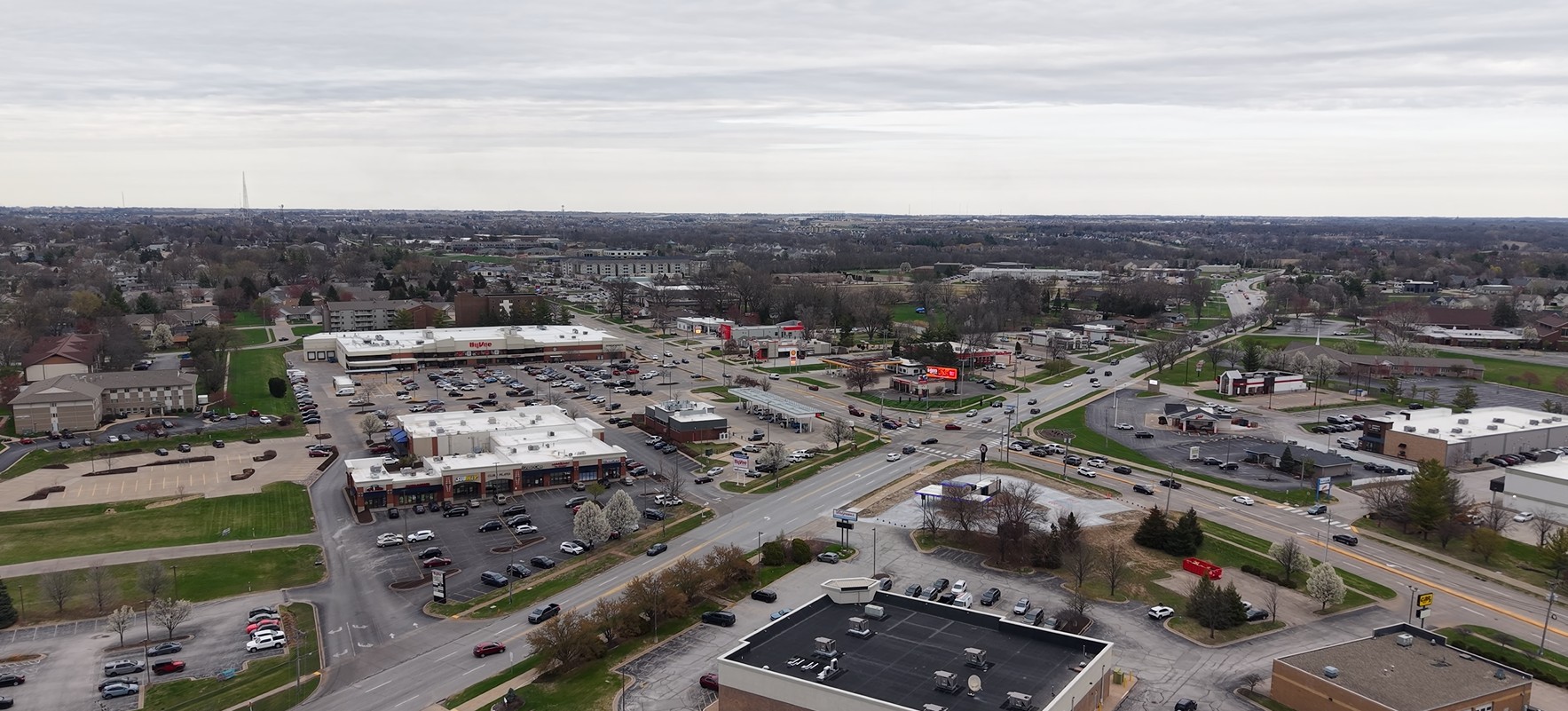 middle road and devils glen road bettendorf iowa
