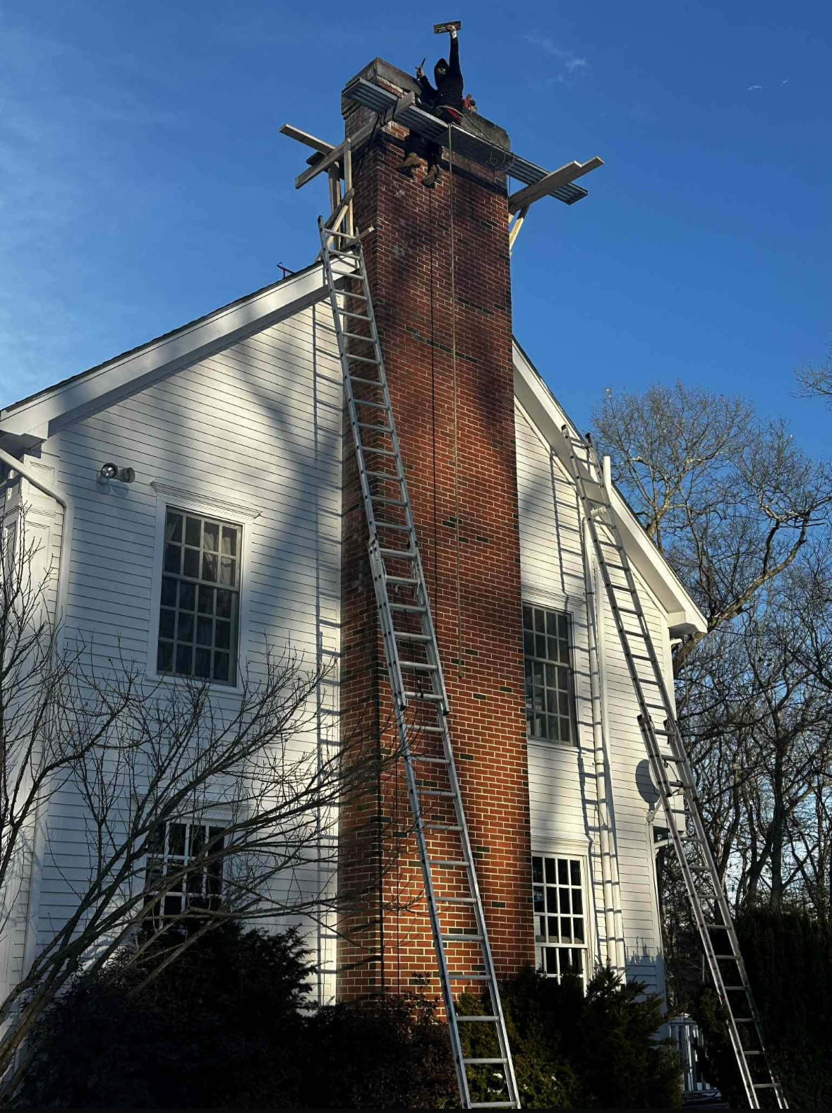 Chimney repair and rebuilding Boston MA