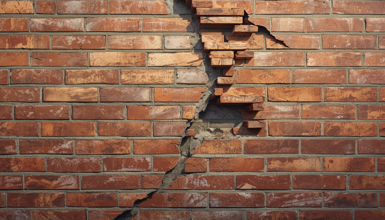 What's the Difference Between Cosmetic and Structural Brick Damage?