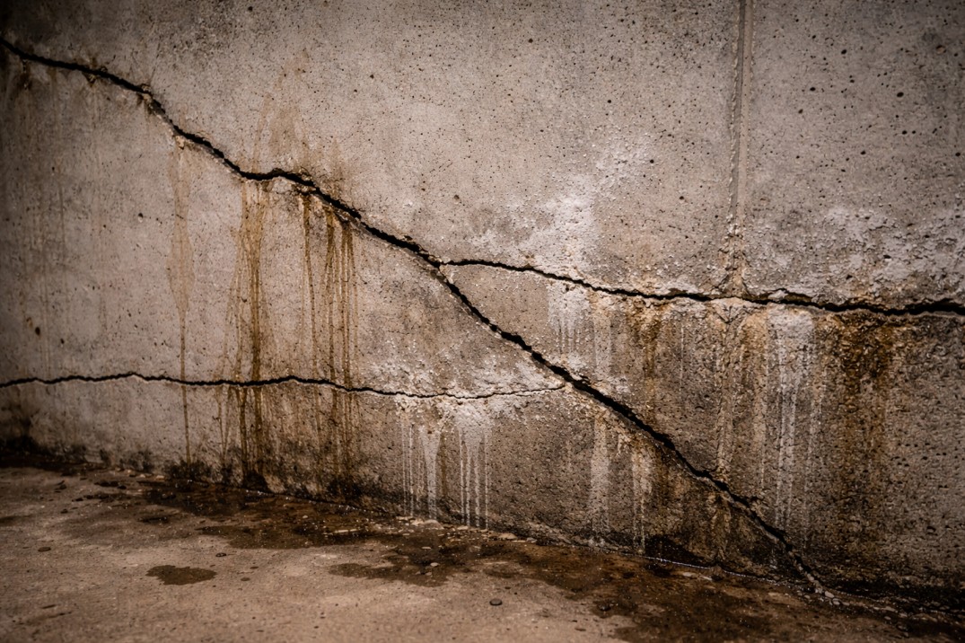 Cracked Foundation Wall Cracked Foundation Wall