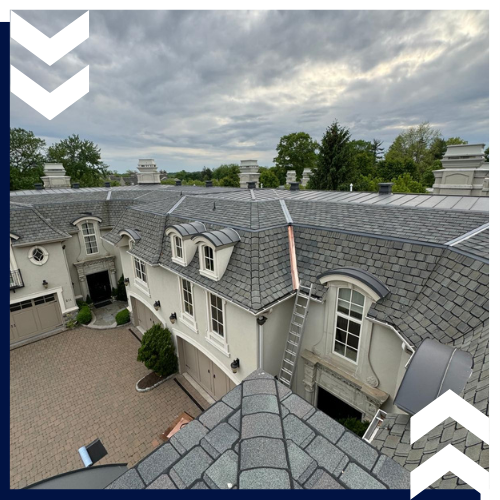 Roofing services completed by M & C Construction in Nanuet, New York