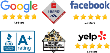 roofing contractor review badges