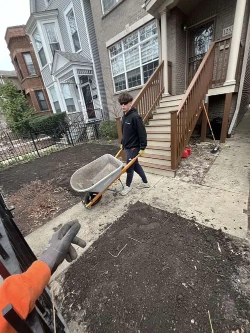 Mulching Andersonville
