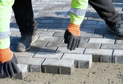 Hardscaping in Andersonville