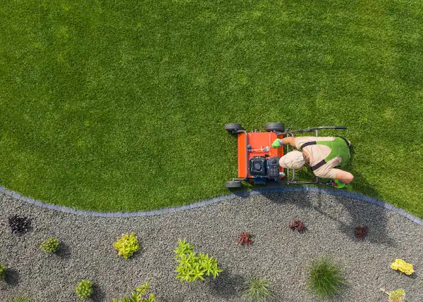 Lawn maintenance service