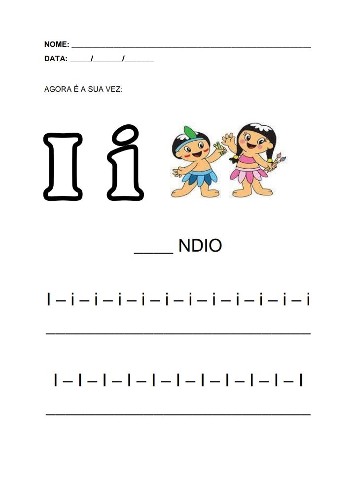 Atividade do A de Abelha