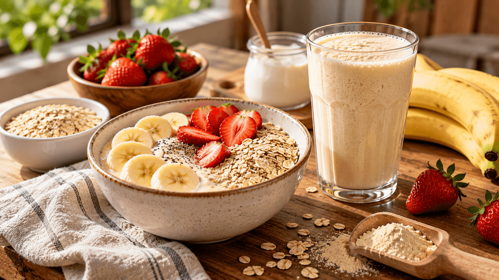café-da-manhã-com-frutas-e-whey café-da-manhã-com-frutas-e-whey