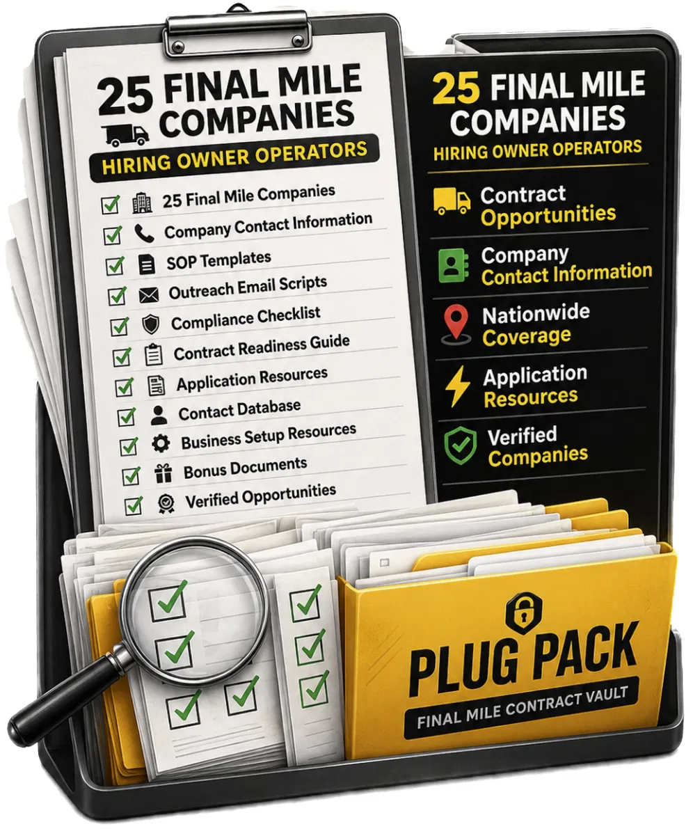 Final Mile Contract Plug Pack