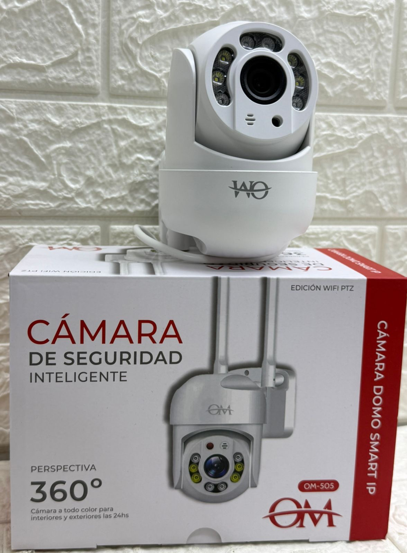 Cámara de Seguridad Exterior 360° OM-505