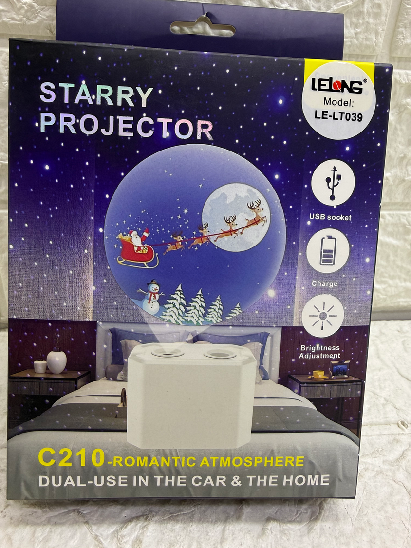 Proyector de Estrellas con Imagen Lelong