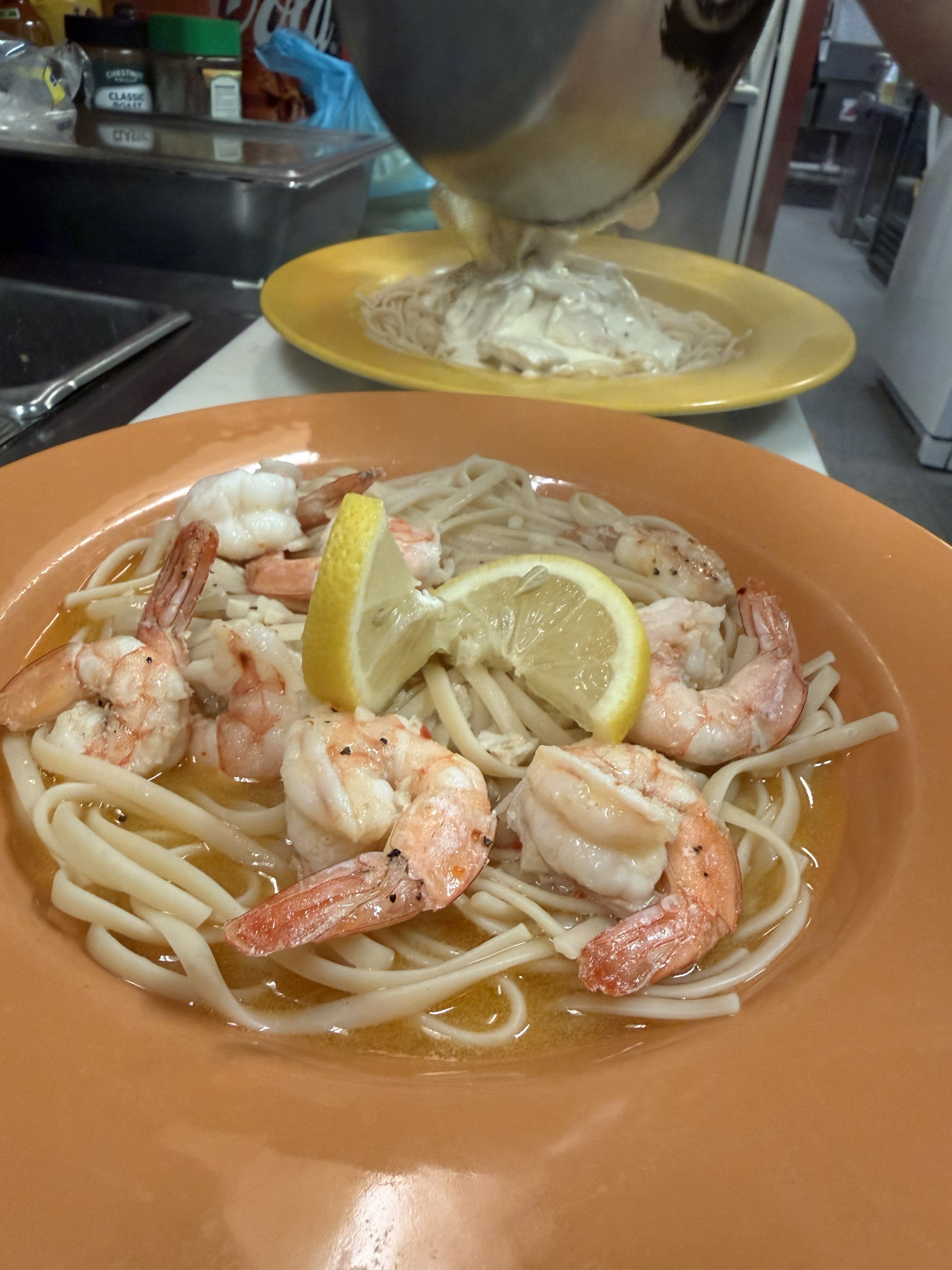 Freshly prepared Italian plate