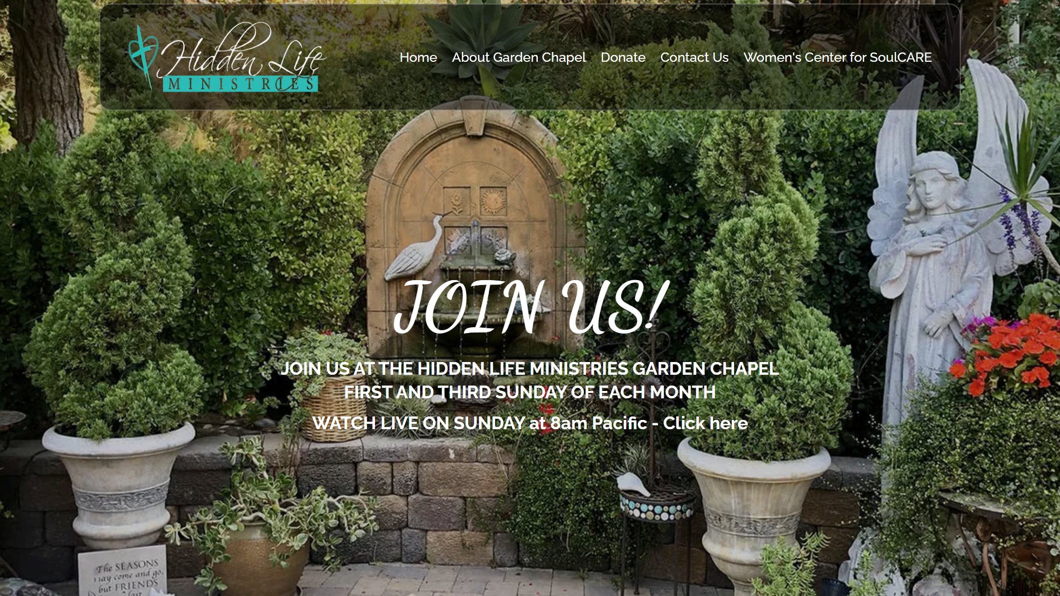 Hidden Life website