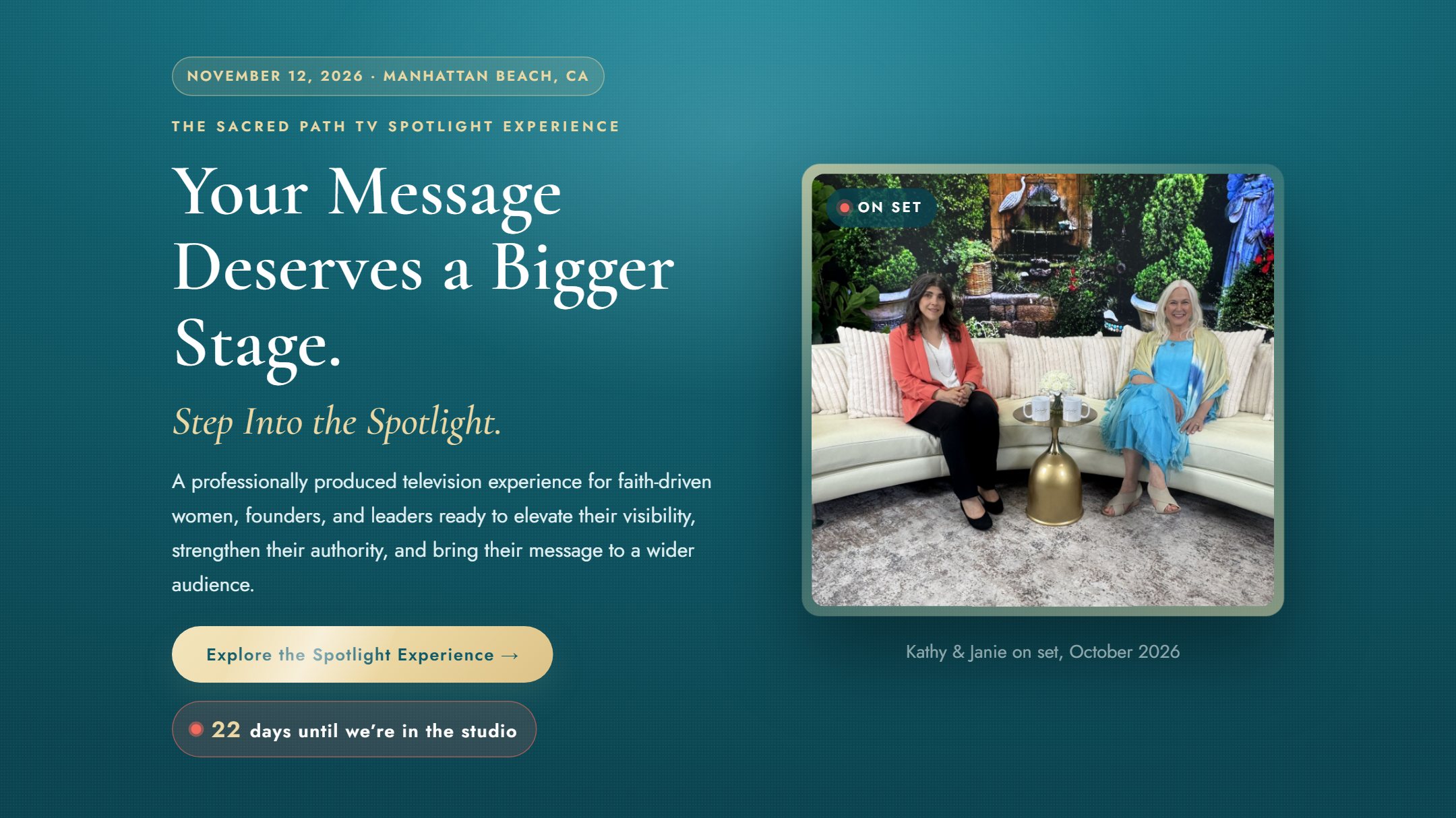 Sacred Path website