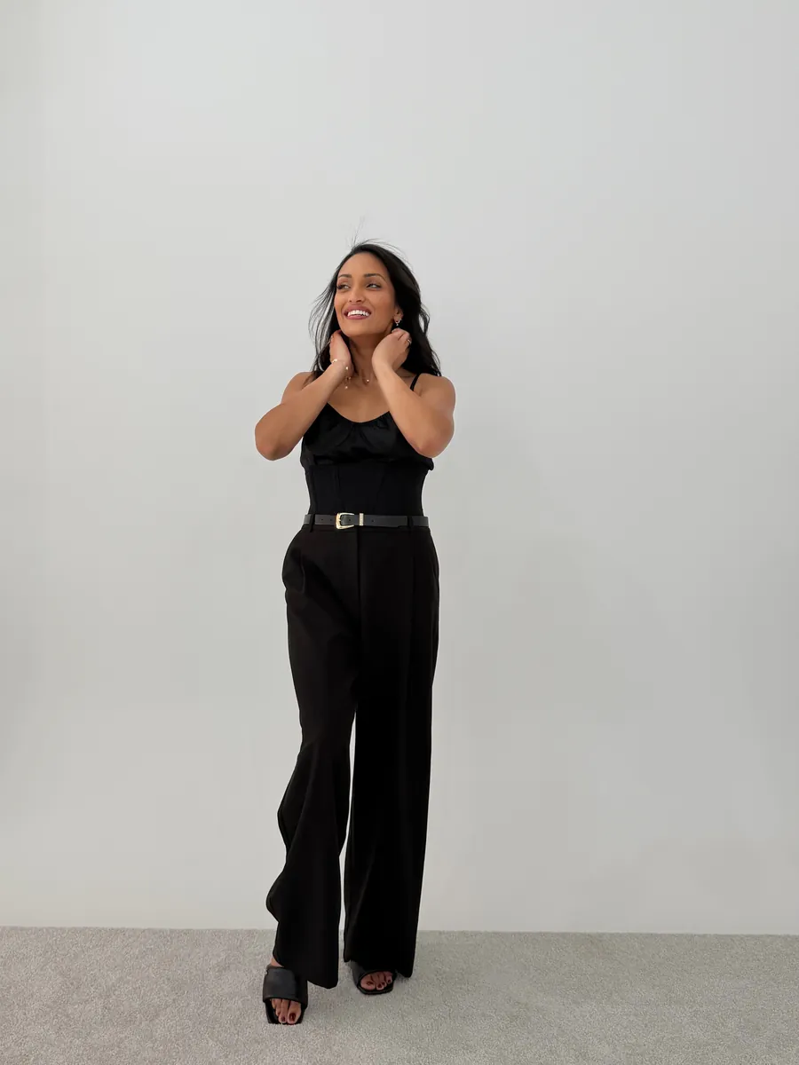 Saddy laughing in the studio