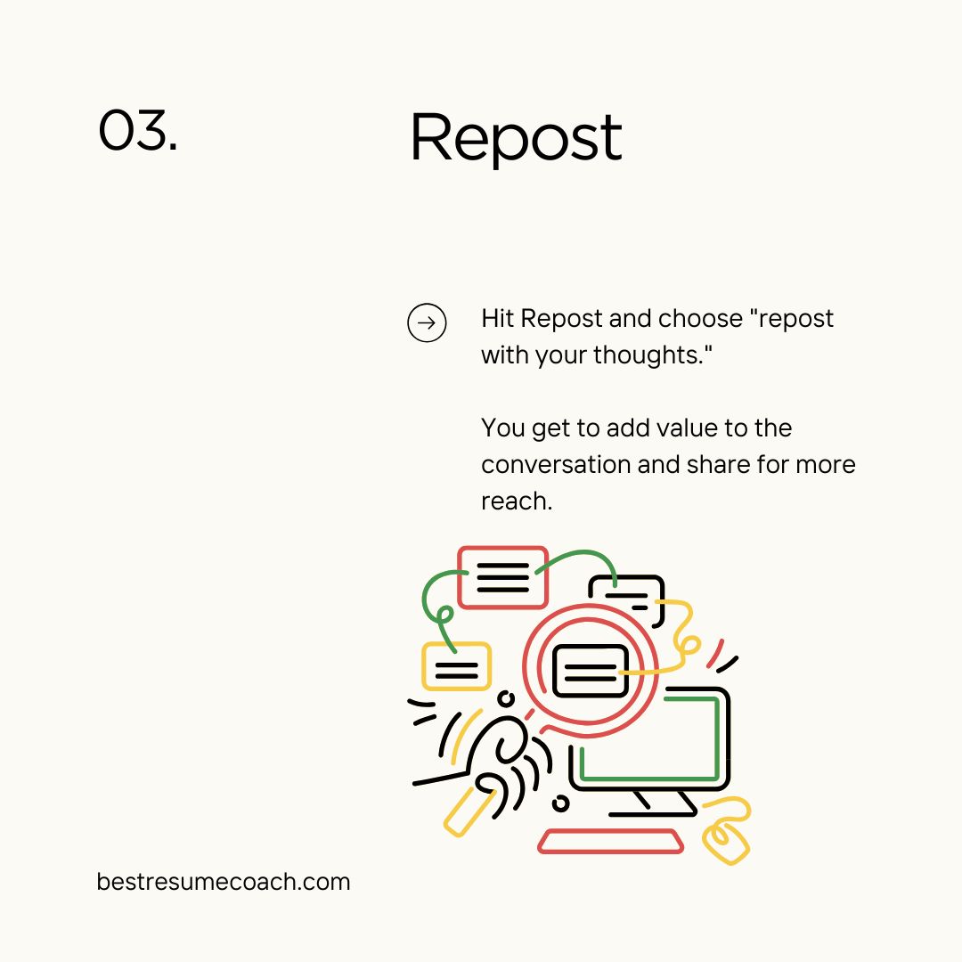 Help with LinkedIn RePost Best Resume Coach Help with LinkedIn RePost Best Resume Coach