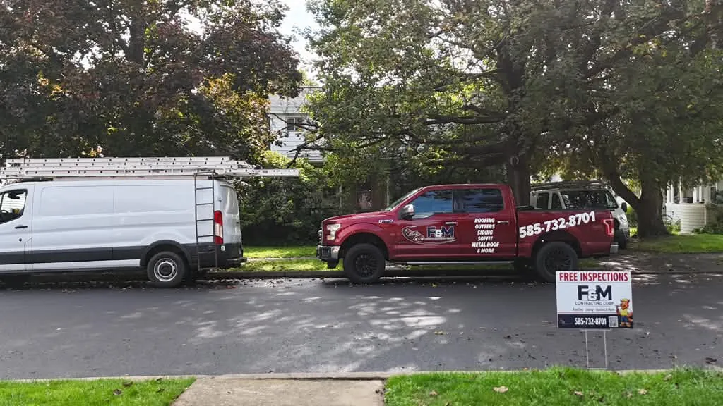 F&M Contracting Corp chimney and property project