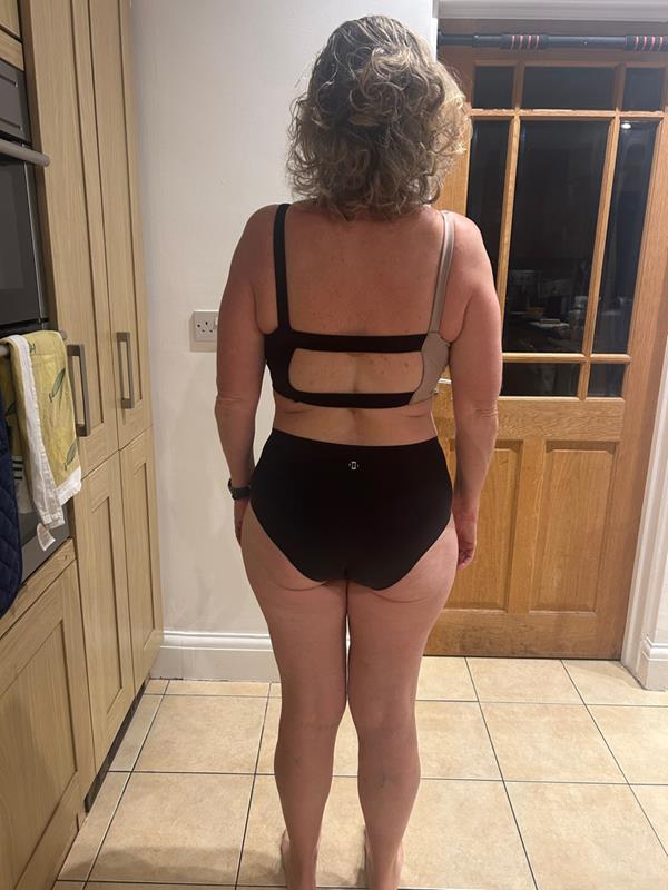Michelle, after, back view