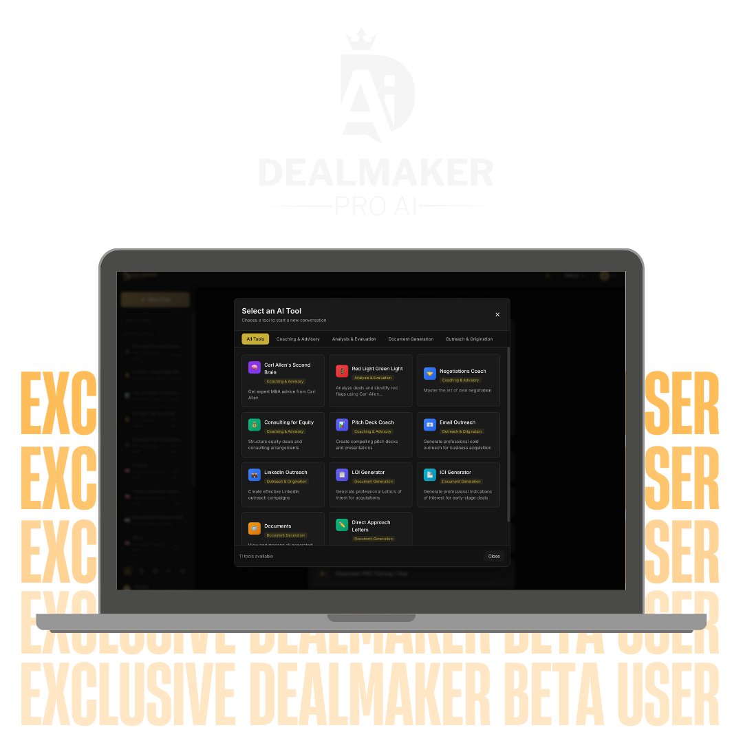 Dealmaker PRO AI Checkout