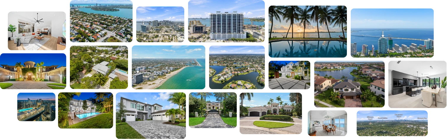 Real estate photographer in Miami capturing a luxury property (South Florida listing media)